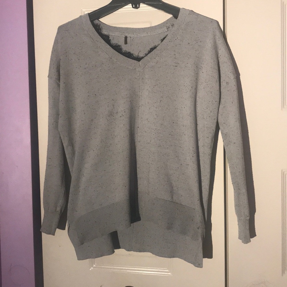 Poof Sweater Gray